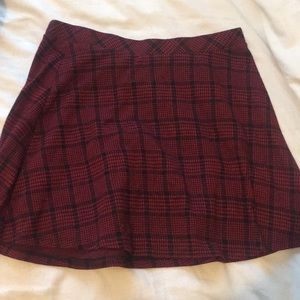 Plaid skirt